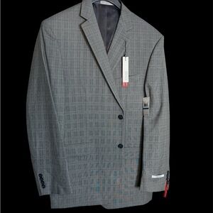 Perry Ellis Light Gray Men's Blazer